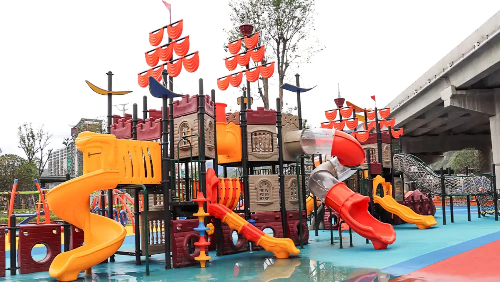 Plastic Outdoor Playground Equipment 2